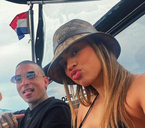 MC Guimê compartilhou cliques ao lado de Lexa durante um passeio de barco pela Croácia nesta sexta-feira (16). (Foto: Instagram) 