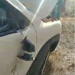 O cantor estava dirigindo o carro do amigo, indo para Caetanos, na Bahia, quando o automóvel perdeu os freios e capotou na beirada de uma ribanceira (Foto: Instagram)
