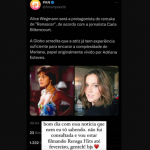 “Gente eu não estou sabendo disso não”, disparou Alice Wegmann em seu Twitter. (Foto: Instagram)