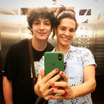 Pedro é filho único da atriz com o diretor de TV, Ricardo Waddington. (Foto: Instagram)