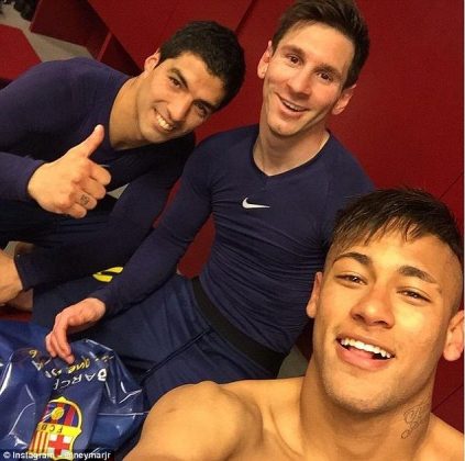 "Muita sorte nessa nova etapa e que seja feliz", escreveu Neymar. (Foto: Instagram)