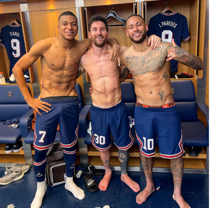 A parceria entre Neymar e Messi no PSG trouxe momentos de alegria e diversão, fortalecendo ainda mais sua amizade. (Foto: Instagram)