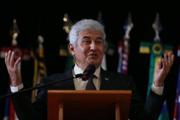 Astronauta Marcos Pontes (PL): O engenheiro, astronauta e político brasileiro filiado ao Partido Liberal (PL), de 60 anos, foi Ministro da Ciência, Tecnologia e Inovações do Brasil durante o mandato de Jair Bolsonaro. (Foto: Agência Brasil)