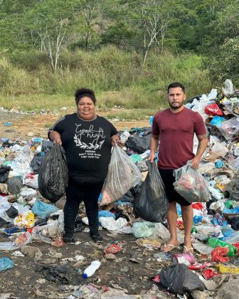 Onde ela grava os seus vídeos e faturou o valor para reformar a sua casa, que fica em uma região humilde em Miracatu, local sem calçamento e saneamento precário (Foto: Instagram)