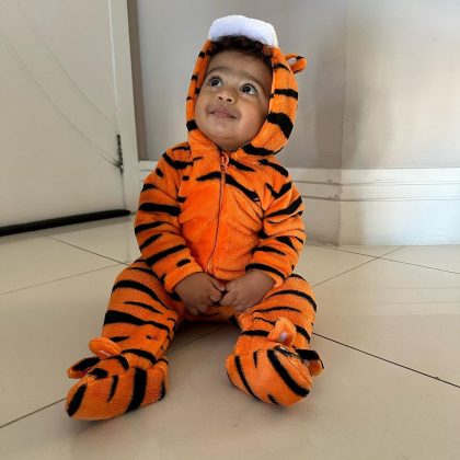 "Dez meses do amor mais lindo do mundo! Nosso baby Joca tigrão! Filho, eu e papai desejamos muitas bençãos em sua vida! Seja muito feliz, meu amor!", legendou a mamãe coruja. (Foto: Instagram)