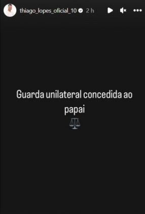 O empresário celebrou a decisão judicial nos stories do Instagram. (Foto: Instagram)