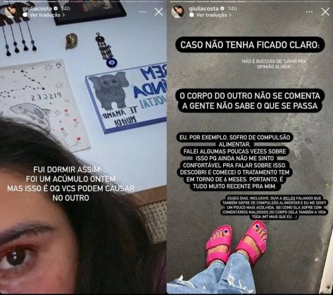 Em sua conta do Instagram, a artista, de 23 anos, publicou uma foto com os olhos cheios de lágrimas, e desabafou sobre o assunto. (Foto: Instagram)