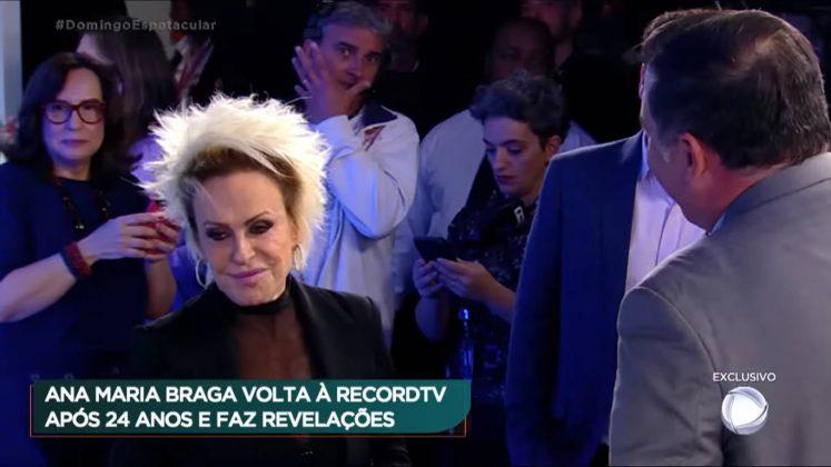 A atual apresentadora da Globo relembrou sua passagem de grande sucesso na emissora, e revisitou os estúdios do canal. (Foto: YouTube)