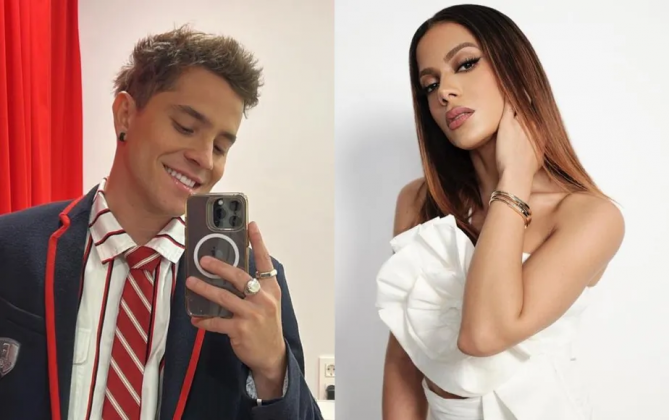 André Lamoglia fala sobre participação de Anitta em 'Elite': "Acabei fazendo uma amiga". (Foto: Instagram)