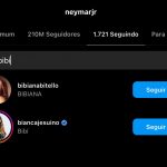 Neymar deixa de seguir cunhada em meio às polêmicas. (Foto: Instagram)