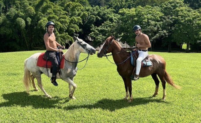 Os dois postavam vários cliques juntos. (Foto: Instagram)