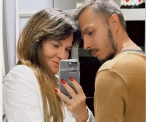 Rosalba Nable, mãe de Isis Valverde, e o ex-namorado. (Foto: Instagram)