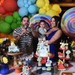 Neste domingo (13), aconteceu o aniversário de dois anos de Miguel, filho dos influenciadores Emily Garcia e Babal Guimarães (Foto: Instagram)