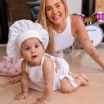 Virginia Fonseca celebrou a chegada dos 10 meses de vida da pequena Maria Flor, sua caçula nesta terça-feira (22). (Foto: Instagram)