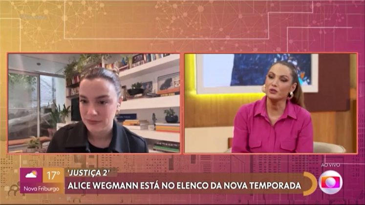 Durante participação no 'Encontro com Patrícia Poeta', a atriz deu detalhes sobre o trauma. (Foto: TV Globo)