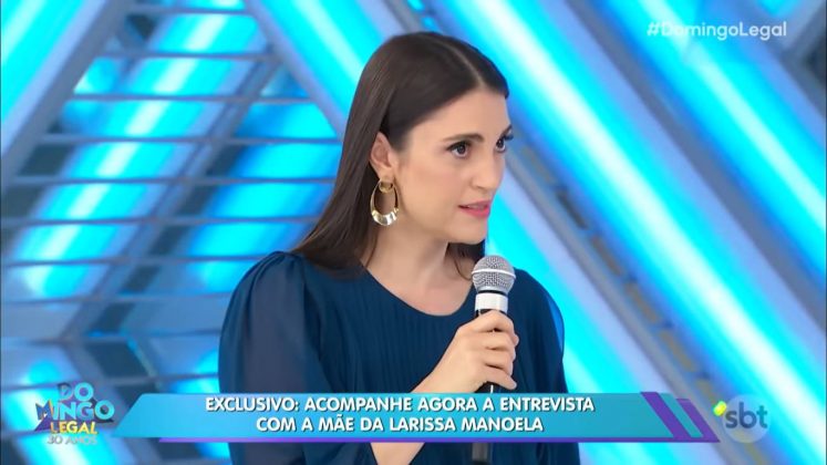 Chris Flores resolveu excluir o vídeo que trouxe um trecho da entrevista feita com Silvana Taques, a mãe de Larissa Manoela. (Foto: YouTube)