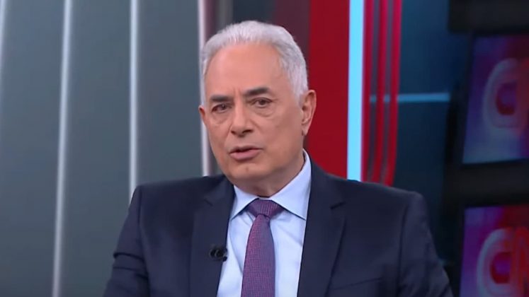 O jornalista William Waack se tornou assunto nas redes sociais ao longo desta quinta-feira (31). (Foto: CNN)