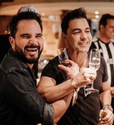 Durante a conversa, o cantor desmentiu os boatos que circularam nas redes sociais sobre uma suposta separação do duo sertanejo. (Foto: Instagram)