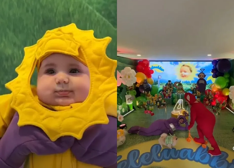 "Quem lembra do bebê de solzinho e dos quatro Teletubbies? Nostalgia!”, escreveu Viih Tube na legenda do vídeo. (Foto: Instagram)