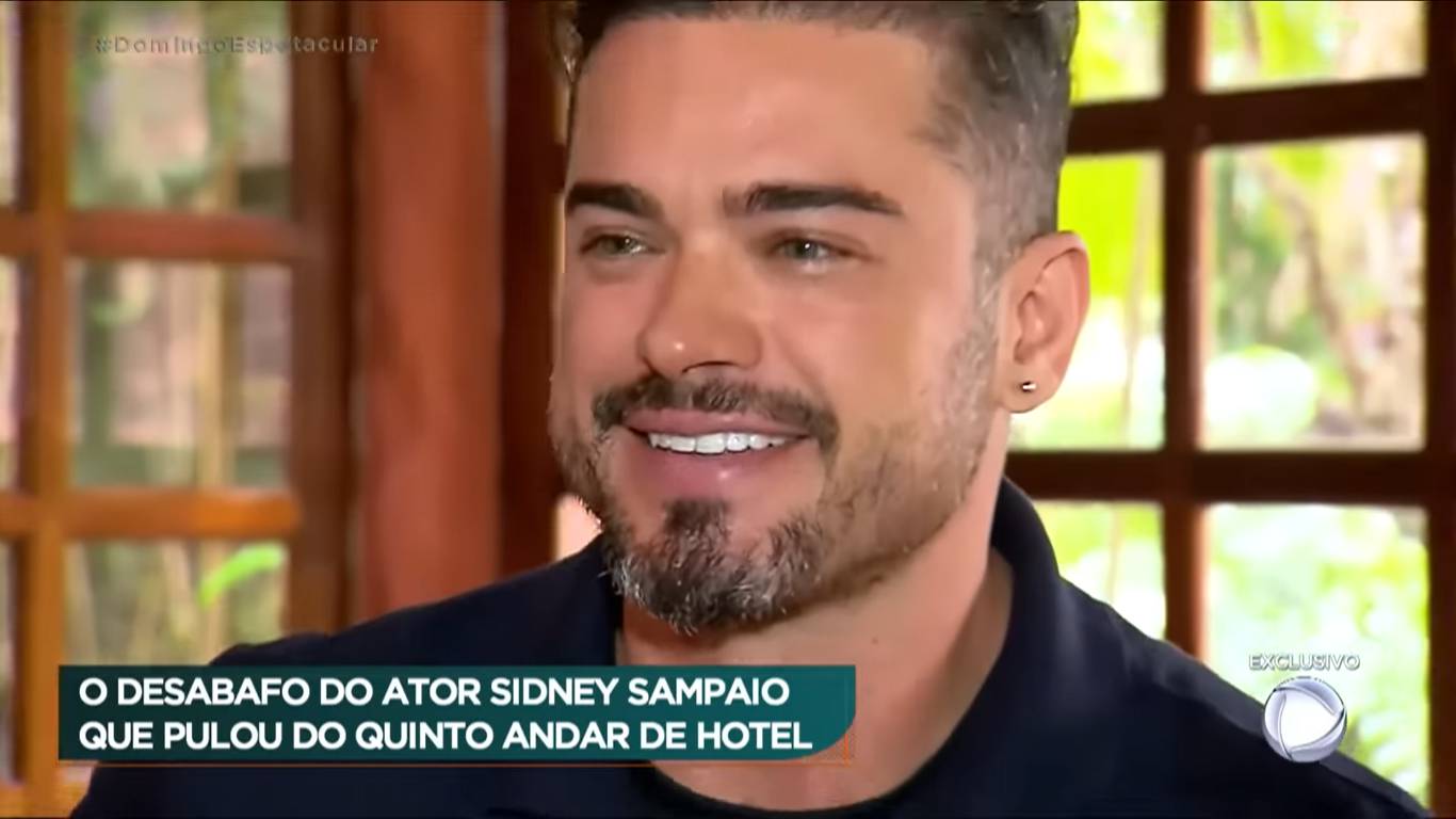 Sidney Sampaio revela por que se atirou de hotel: Alguma coisa me