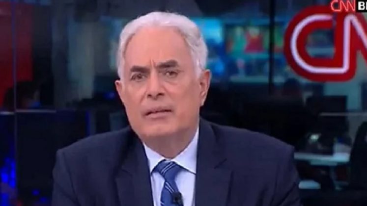 William Waack é detonado na web após artigo polêmico contra Lula. (Foto: CNN)