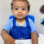 Viviane Araujo usou as redes sociais e não escondeu a agonia ao falar sobre o primeiro dia do filho, Joaquim, de 1 ano, na creche. (Foto: Instagram)