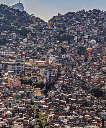 Do alto da Rocinha há uma vista privilegiada. (Foto: Instagram)