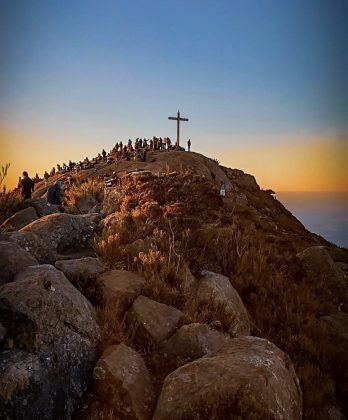 Geralmente a trilha é feita sem guia. (Instagram)