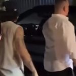 Após a festa, Whindersson foi flagrado acompanhando o carro em que Luisa estava indo embora, com os olhos. (Foto: Instagram)