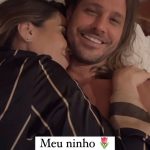 Os dois postaram momentos juntos na noite dessa quarta-feira, no instagram. (Foto: Instagram)