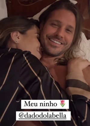 Os dois postaram momentos juntos na noite dessa quarta-feira, no instagram. (Foto: Instagram)