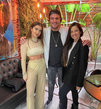 Jade Picon, Rafael Puglisi e Juliette Freire. (Foto: Instagram)