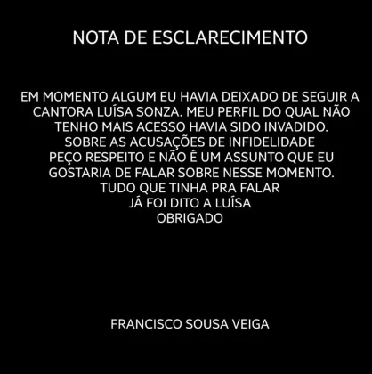 Chico Moedas se manifestou pela primeira vez sobre o fim do namoro conturbado com Luisa Sonza. (Foto: Instagram)