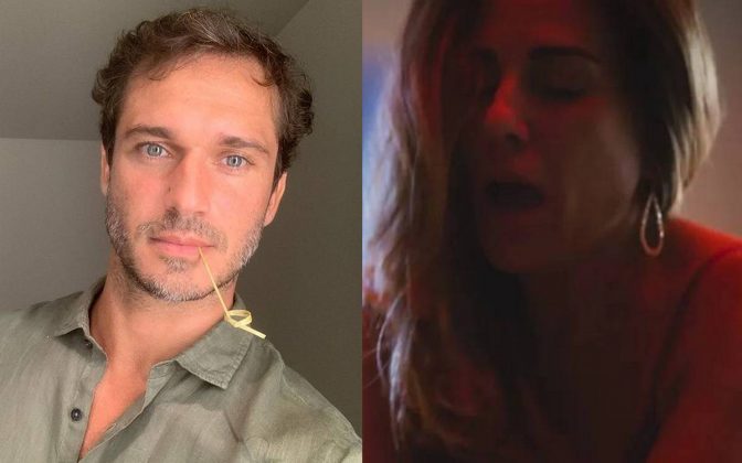 Ator de 'Terra e Paixão' avalia sobre cenas quentes com Gloria Pires. (Foto: Instagram/Globo)