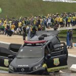 Nesta terça-feira (05), a Polícia Federal realiza mais uma fase da 'Operação Lesa Pátria', que têm como objetivo identificar os financiadores que fomentaram os atos golpistas do dia 08 de janeiro, em Brasília (Foto: Agência Brasil)