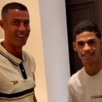 "A primeira pessoa que soube que eu seria pai foi Cristiano Ronaldo" (Foto Instagram)