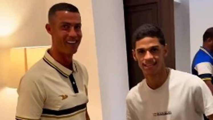 "A primeira pessoa que soube que eu seria pai foi Cristiano Ronaldo" (Foto Instagram)