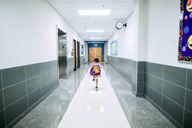 Um aluno da escola estadual de Concórdia, no oeste de Santa Catarina. (Foto Pexels)