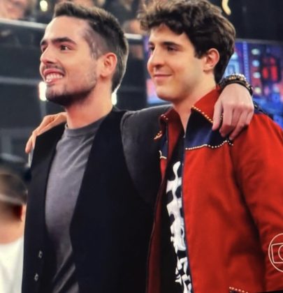 Os dois juntos no programa. (Foto: Instagram)