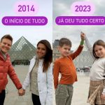 Eles se casaram em 14 de outubro de 2014, e são pais de dois filhos, Melinda e Theodoro. (Foto: Instagram)