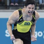 O ginasta Brasileiro Arthur Nory conquistou a medalha de prata no solo. (Foto: Instagram)