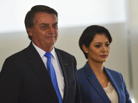 Michelle Bolsonaro lidera em pesquisa de intenção de voto para Senado. (Foto: Agência Brasil)