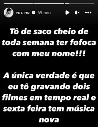 Xamã causou repercussão após ter exposto aos milhares de seguidores que não possui o controle sobre sua própria conta nas plataformas. (Foto: Instagram)