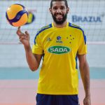 Wallace jogou como oposto pela seleção brasileira de vôlei. (Foto Instagram)