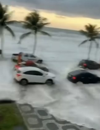 O domingo no Rio de Janeiro foi de muito sol. (Foto: reprodução vídeo Instagram)