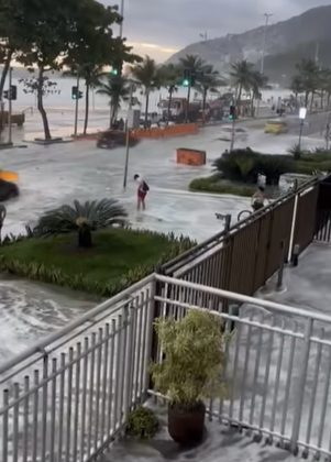 Só que ninguém esperava o que aconteceu durante a tarde. (Foto: reprodução vídeo Instagram)