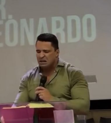 Pastor Leonardo. (Foto: reprodução vídeo Instagram)