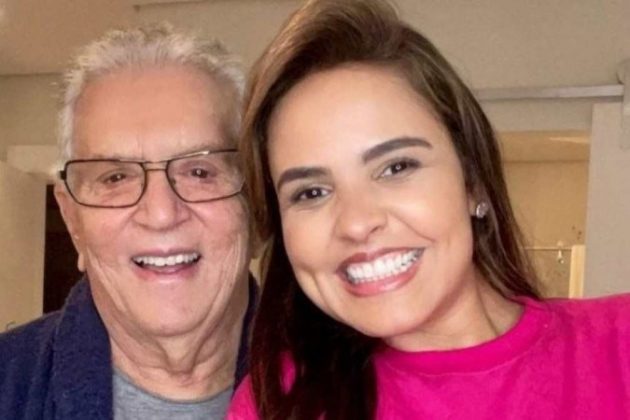 Esposa de Carlos Alberto de Nóbrega pede orações após cirurgia do apresentador. (Foto: Instagram)