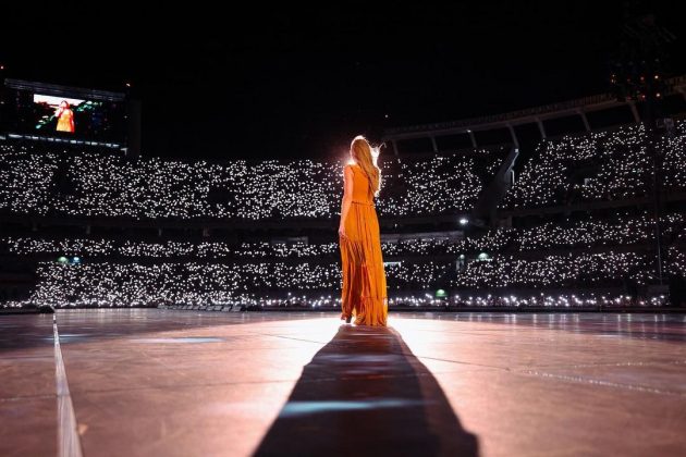 As pulseiras de amizade foram os acessórios de destaque entre os fãs da Taylor Swift. (Foto Instagram)