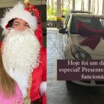 Viih Tube e Eliezer surpreendem funcionária com carro: "Papai Noel passou aqui". (Foto: Instagram)